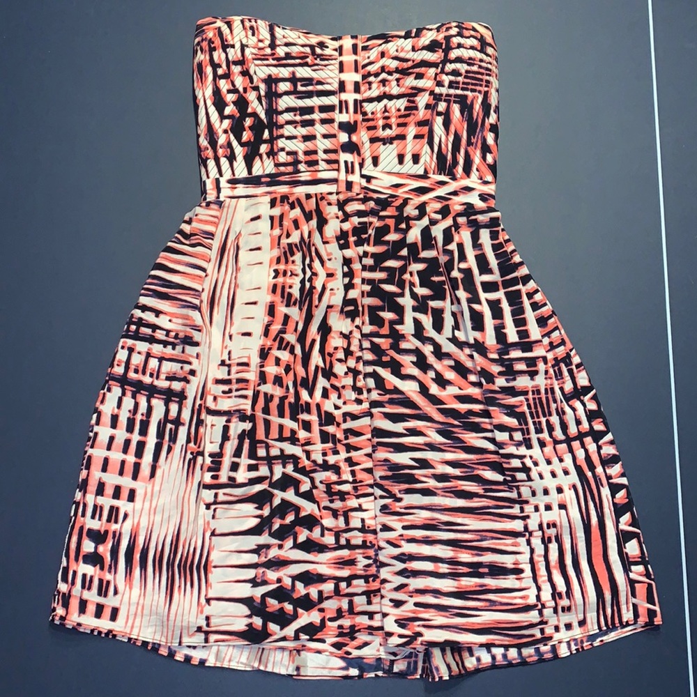 Navy and Pink Parker Dress Size M
